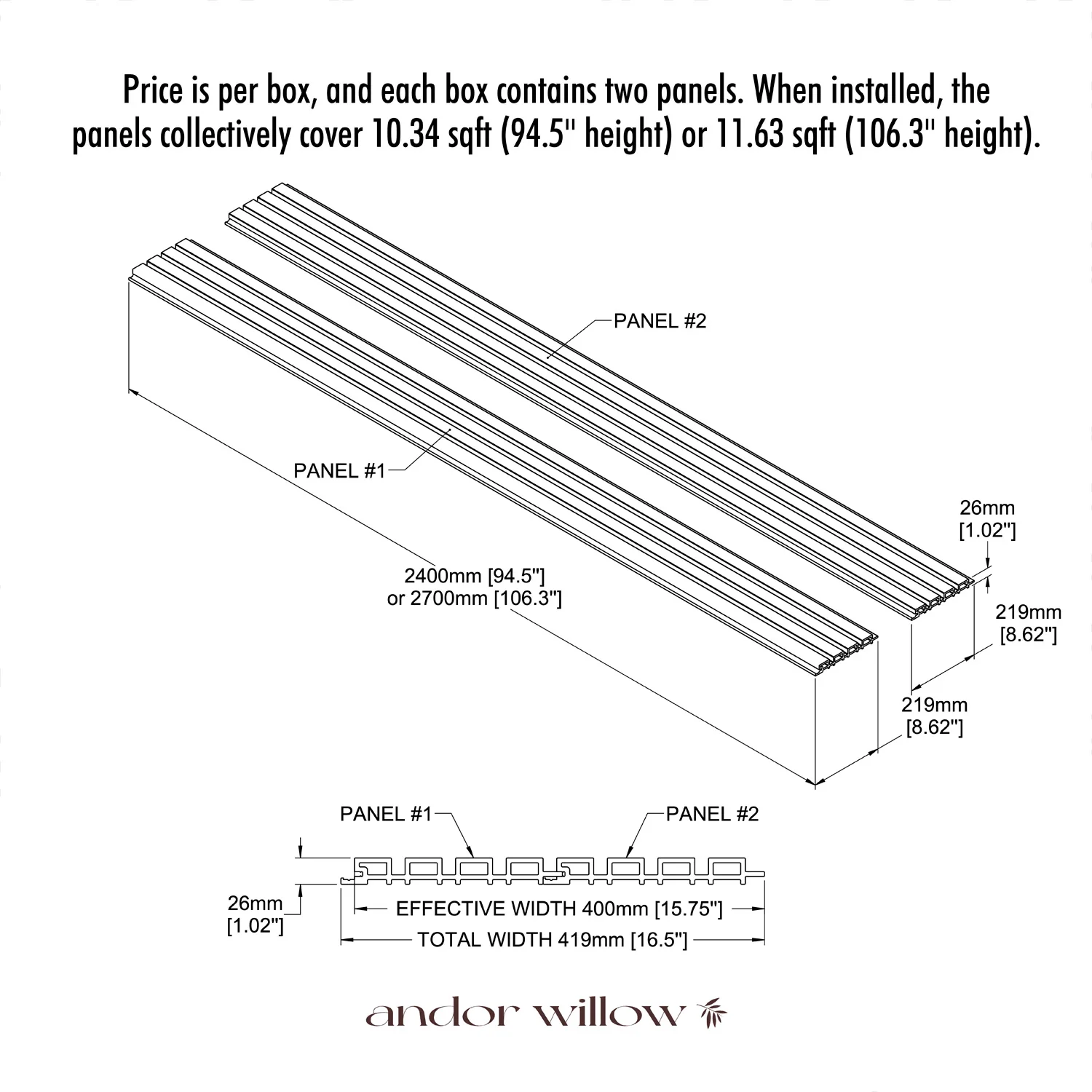 Exterior Wood-Look Composite Slat Panels - Image 5