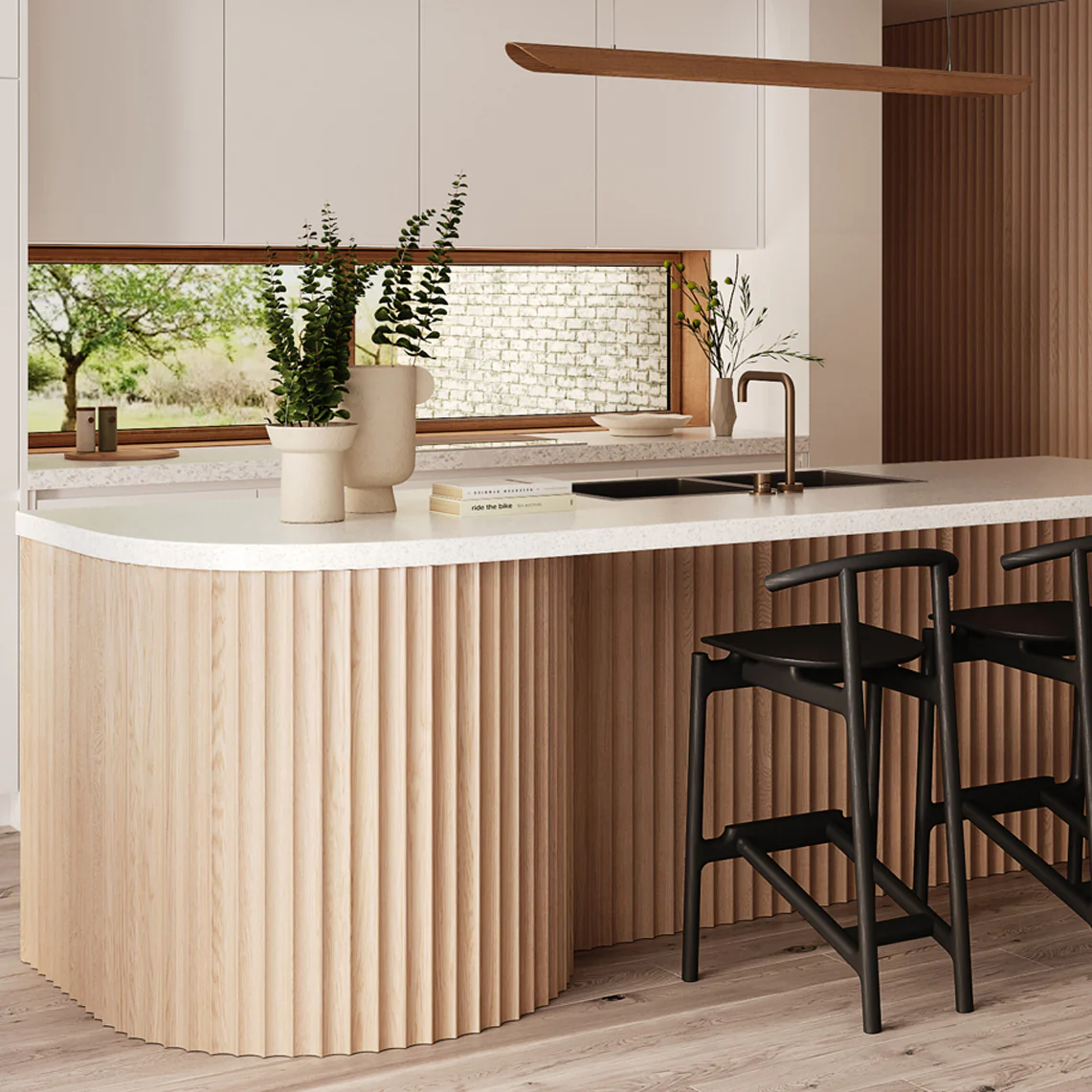 Fluted Wood Panels - Image 10